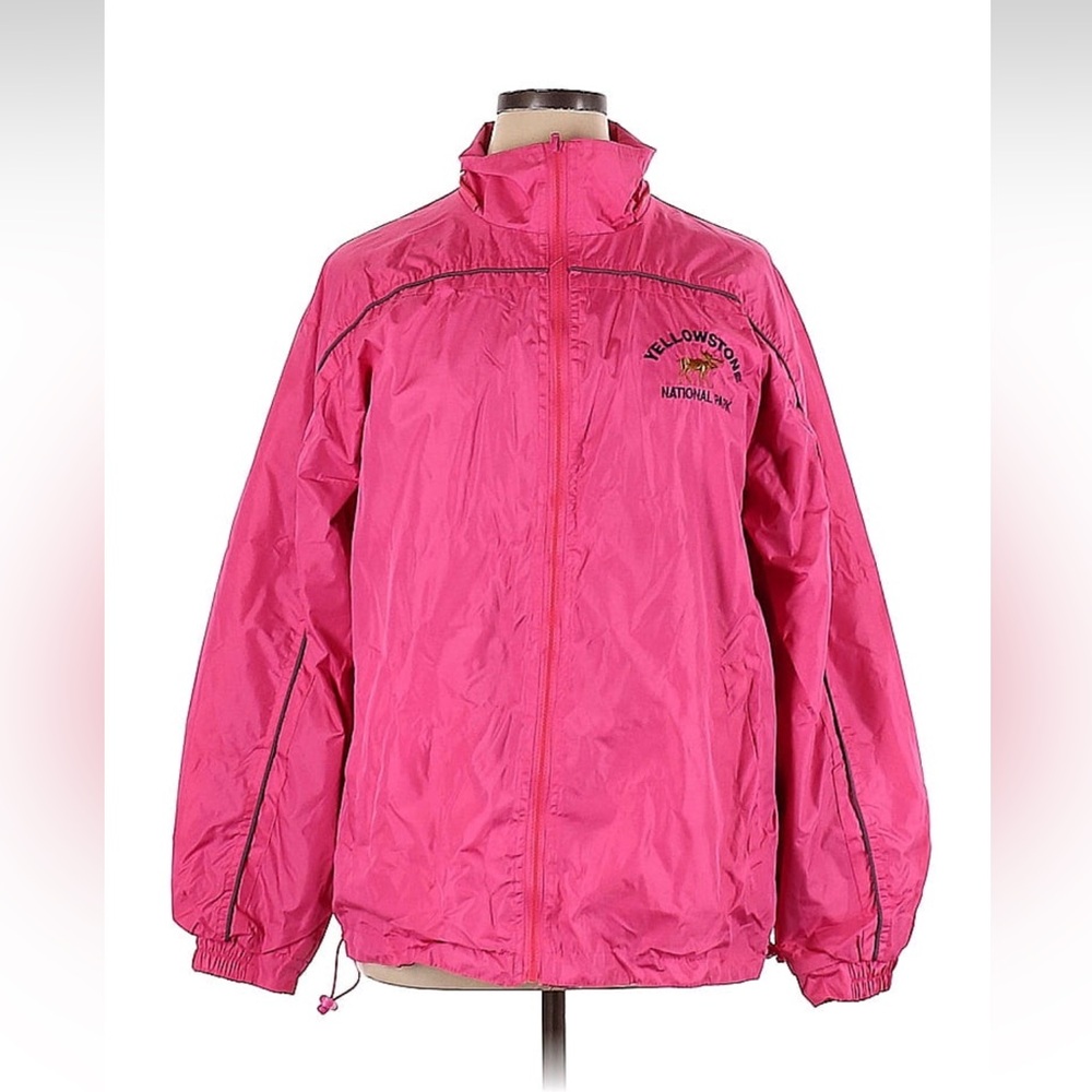 Yellowstone National Park windbreaker jacket size L